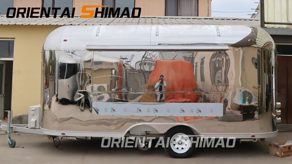 Trailer de comida oriental shimao-airstream