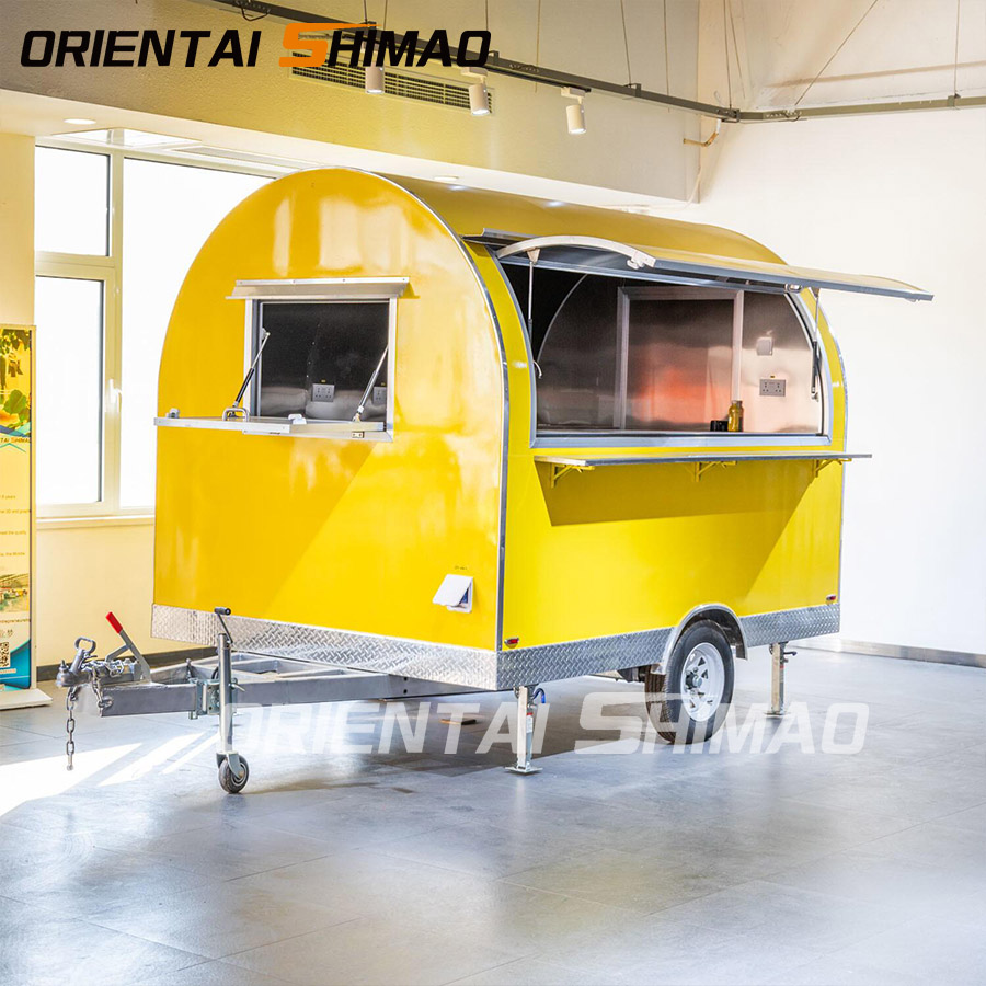 Trailer de comida pequena