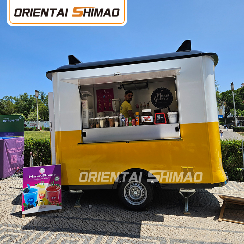 Personalize sua comida de rua atingida! Trailers de Qingfeng capacitam startups culinárias