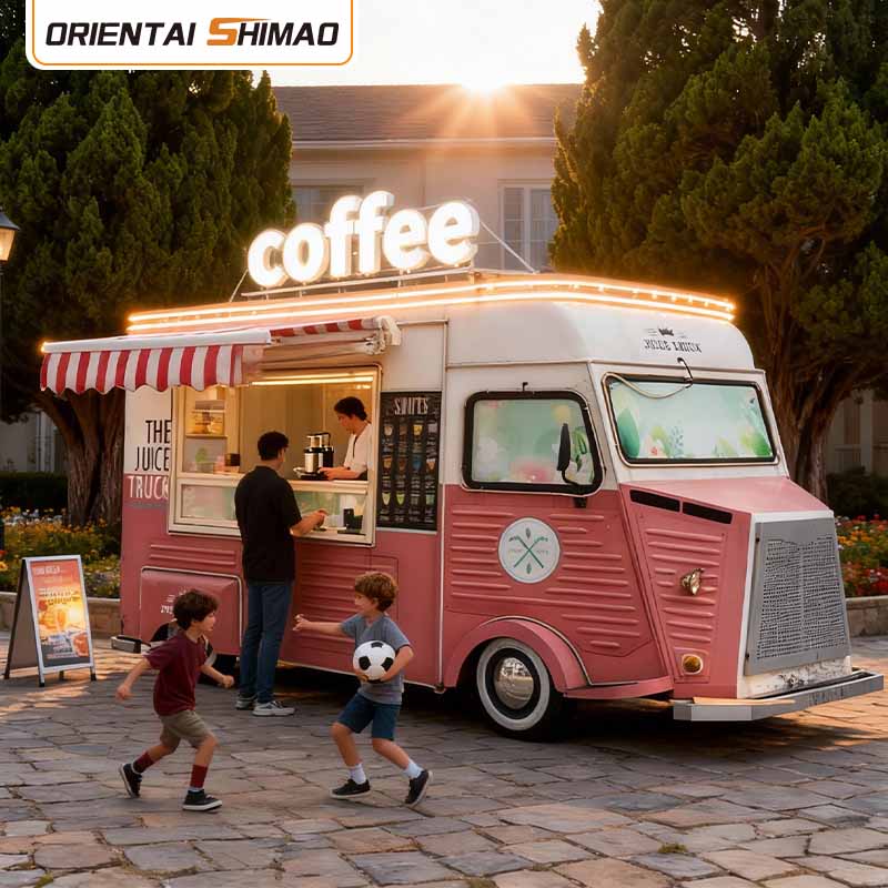 Trailers de alimentos totalmente equipados