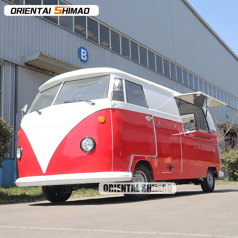Caminhão de comida VW de telhado alto