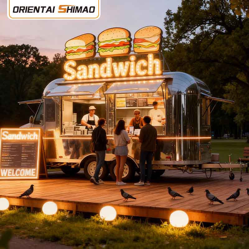 Carrinhos de sorvete