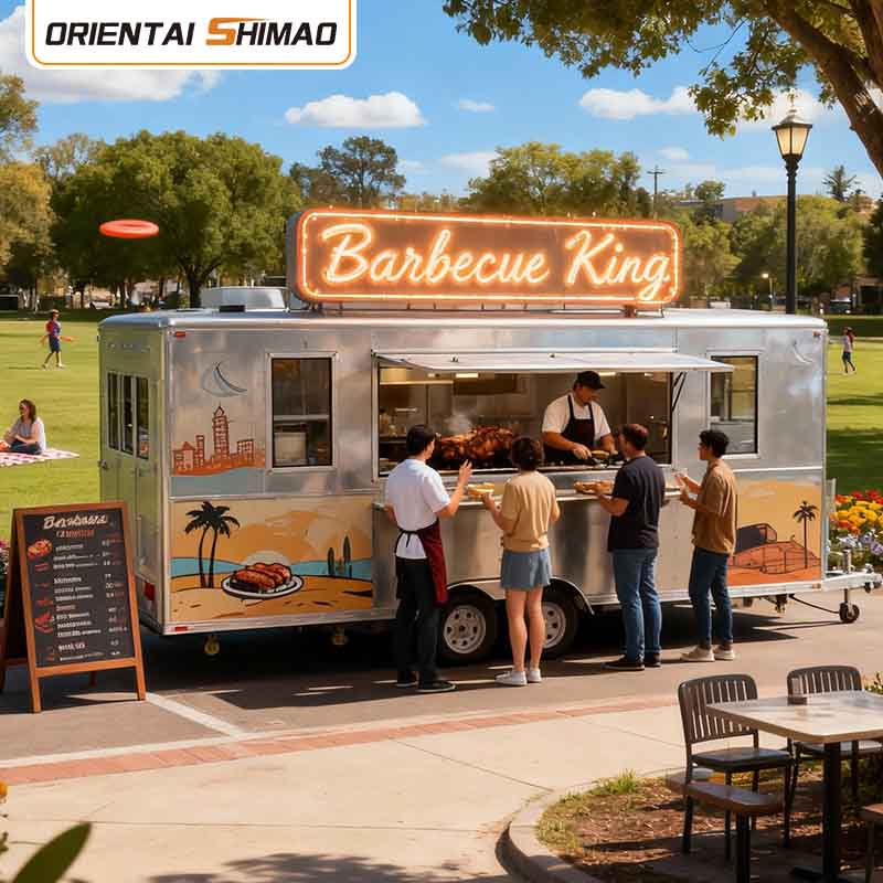 Trailer móvel de food truck