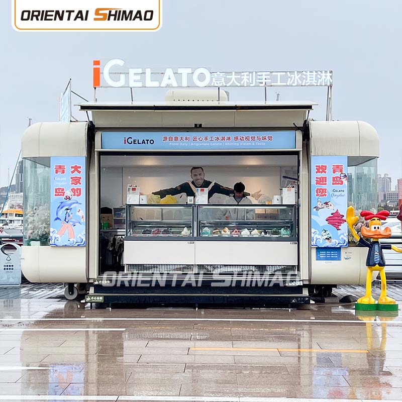 Trailer de bar moderno